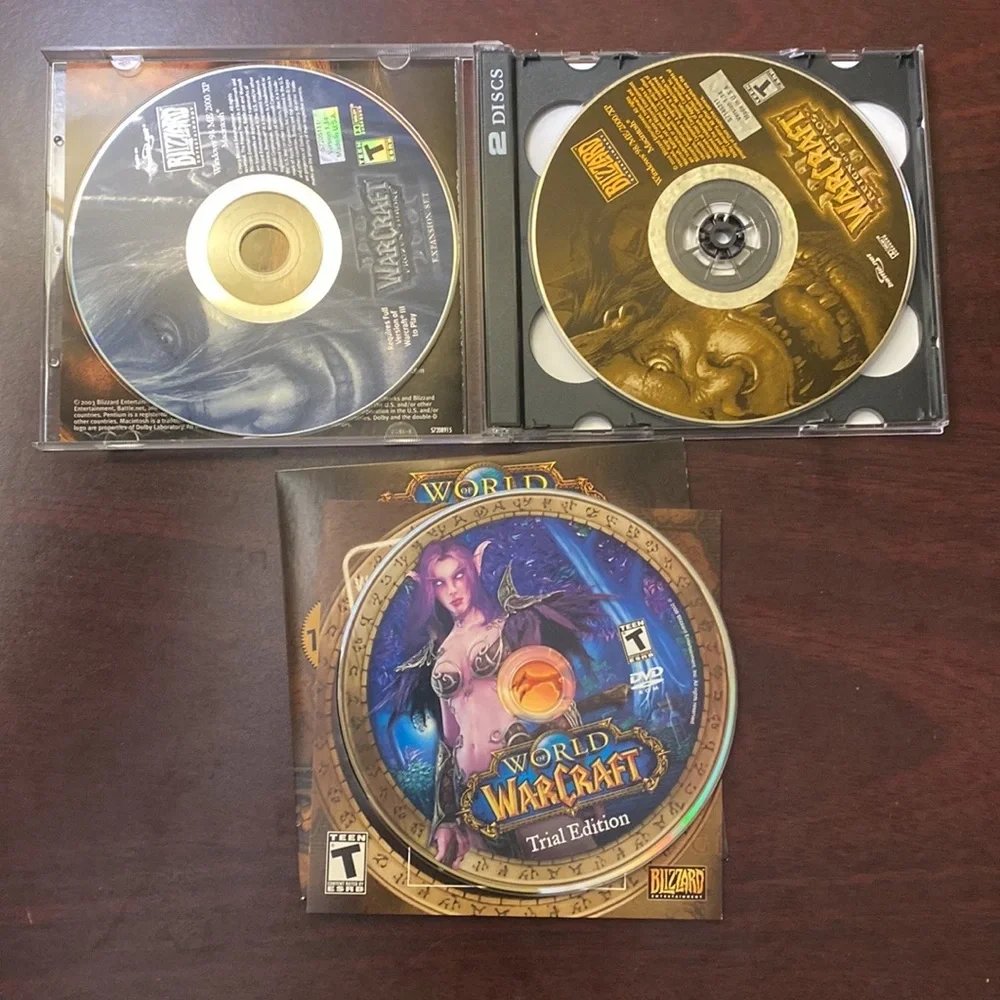 Blizzard Entertainment Warcraft III Battle Chest Games and Manuals